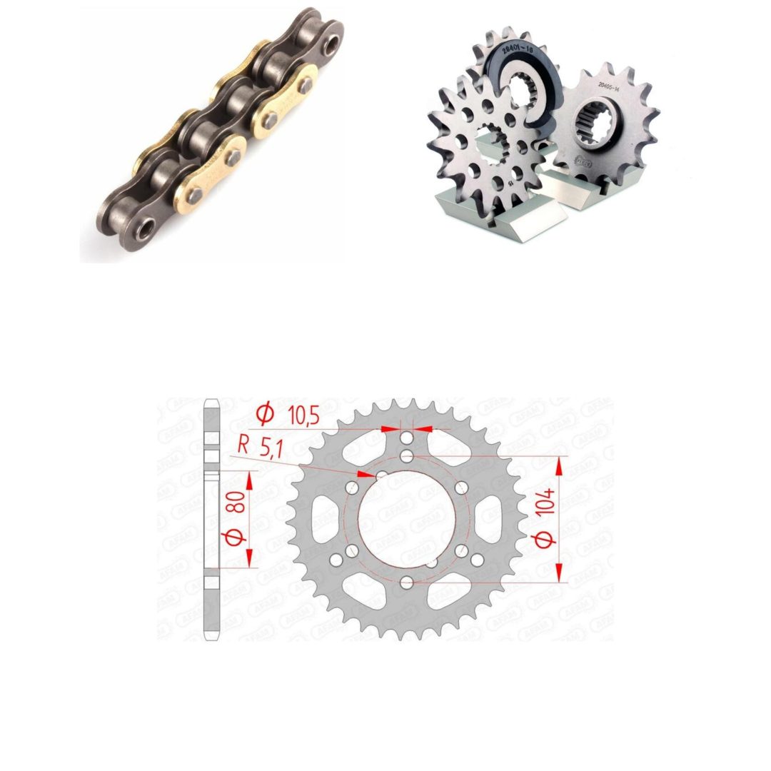 Drivpaket Förstärkt/standard AFAM 520XRR3 12/36