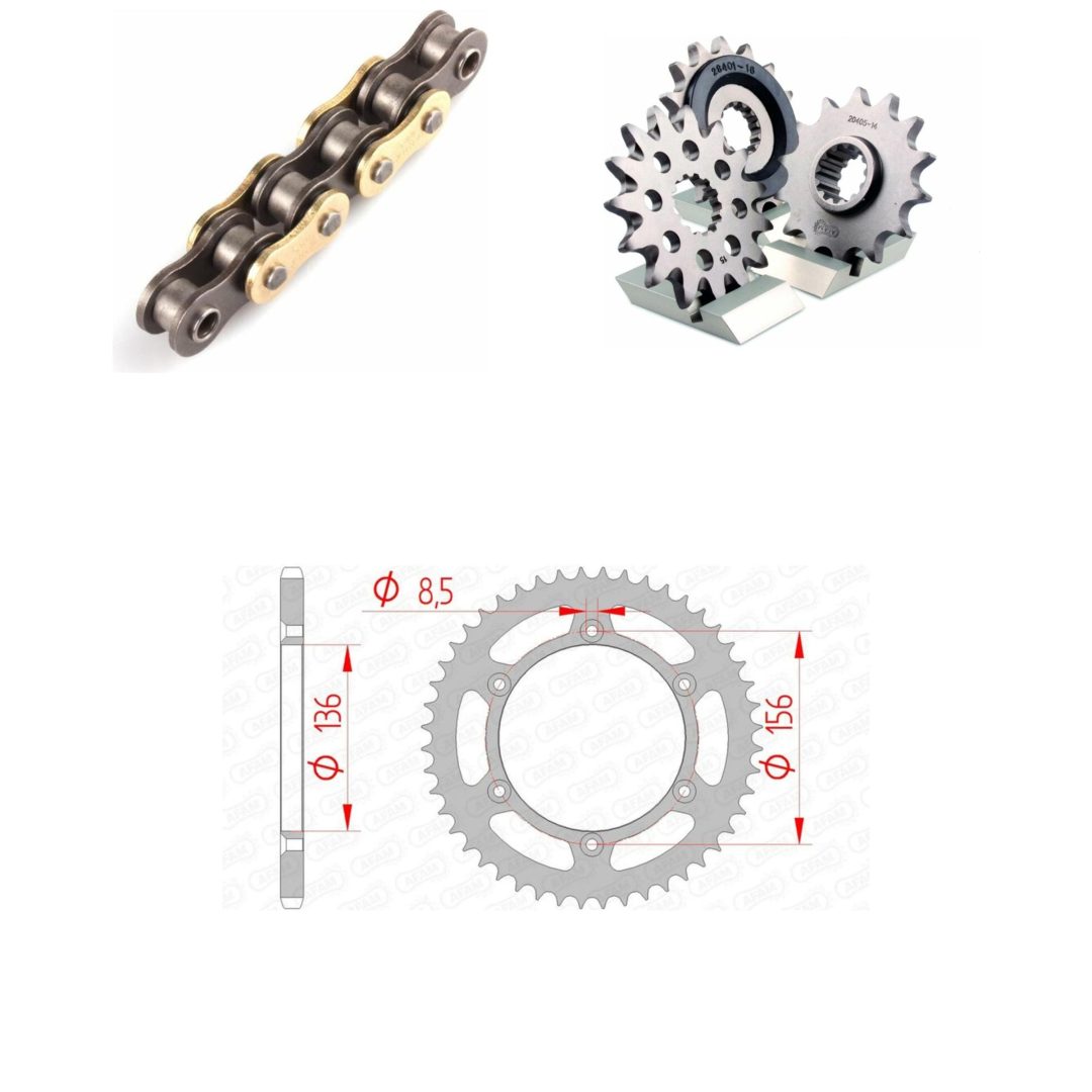 Drivpaket Förstärkt/standard AFAM 520XRR3 14/49