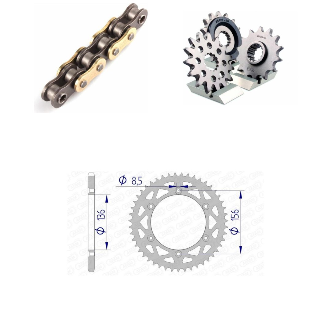 Drivpaket Förstärkt/ultralätt AFAM 520XRR3 14/49