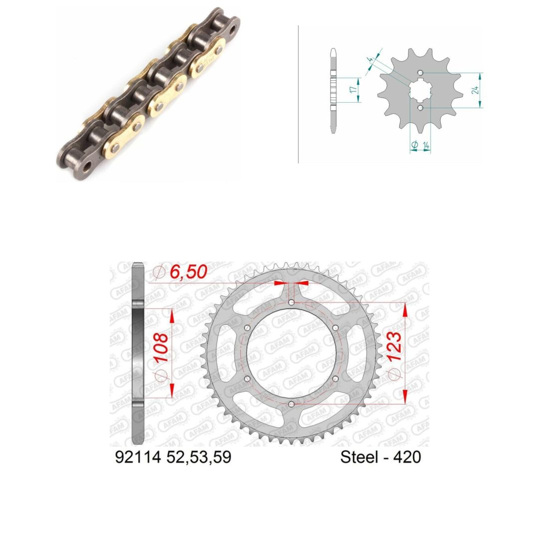 Drivpaket Standard AFAM 420R1 11/59