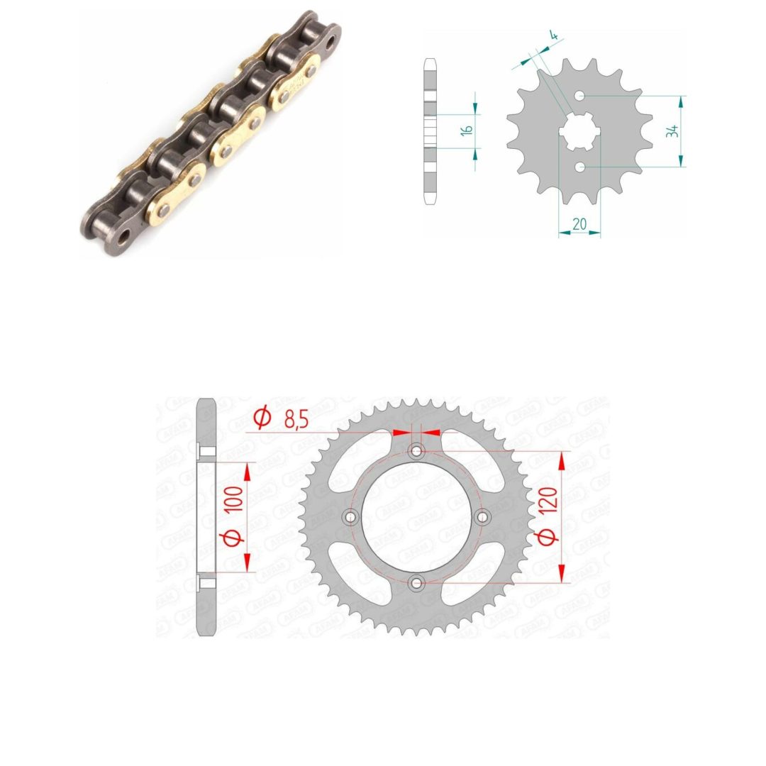 Drivpaket Standard AFAM 428R1 14/46