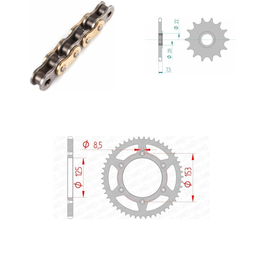 Drivpaket Standard AFAM 520MR2 13/52