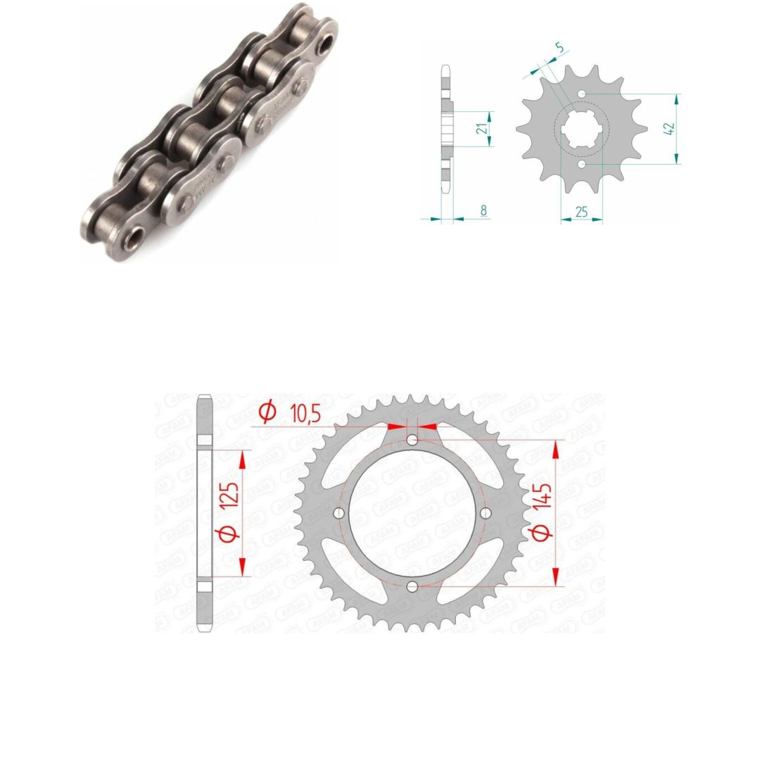Drivpaket Standard AFAM 520XMR3 15/40