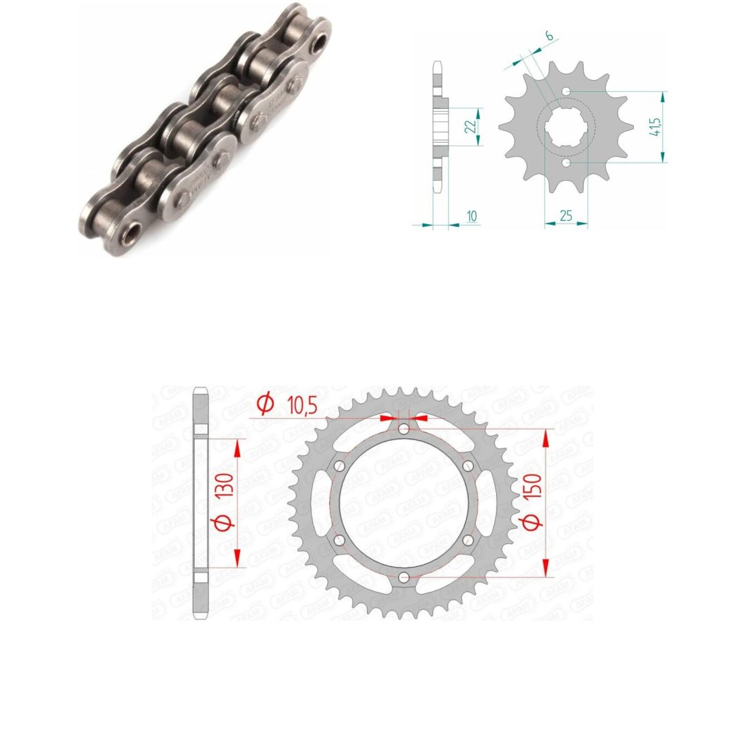 Drivpaket Standard AFAM 520XMR3 15/45