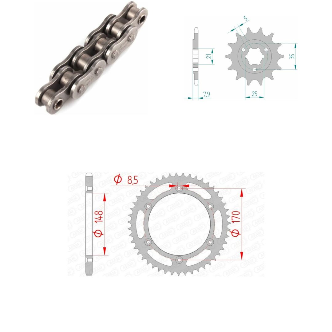 Drivpaket Standard AFAM 520XMR3 16/42