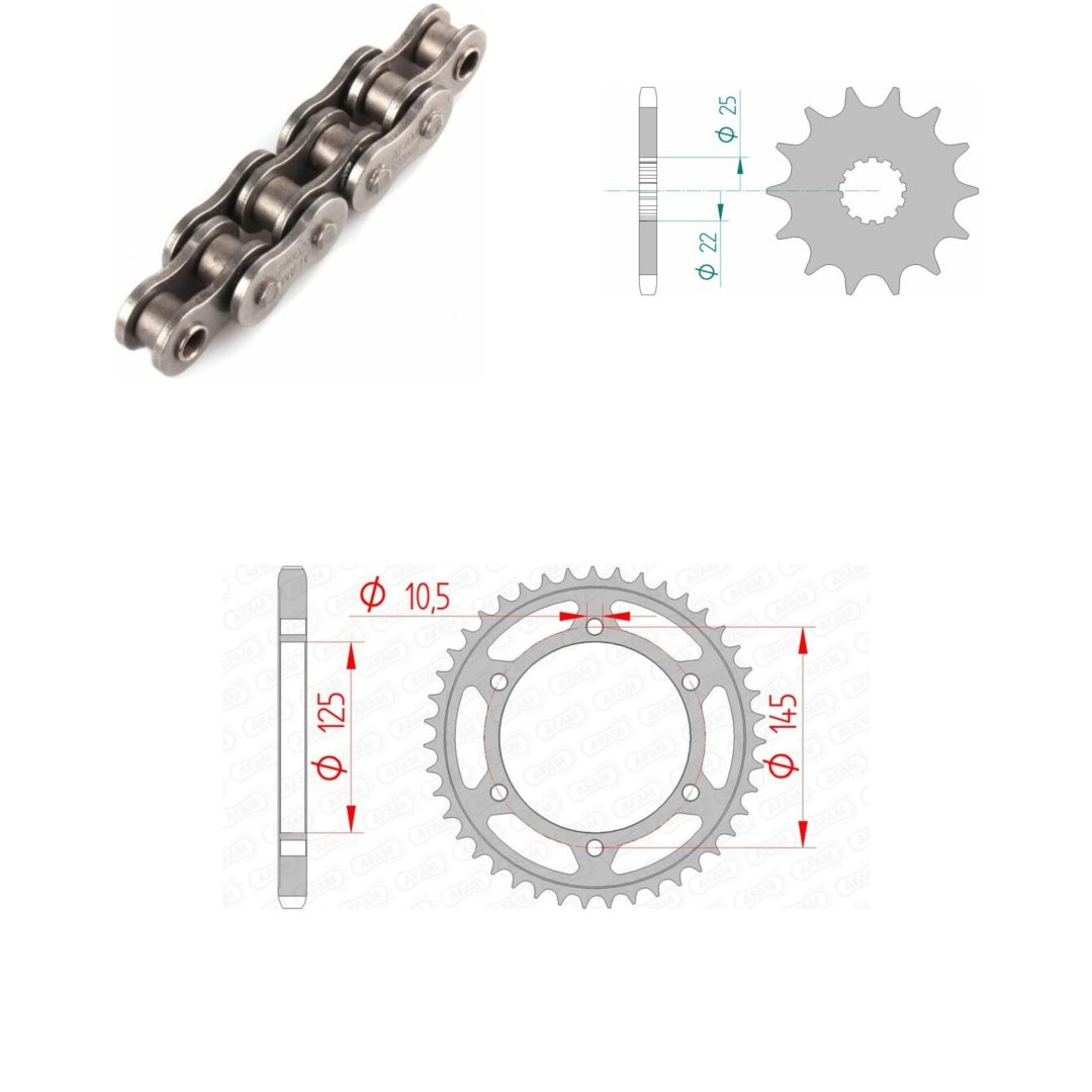 Drivpaket Standard AFAM 525XMR3 16/44