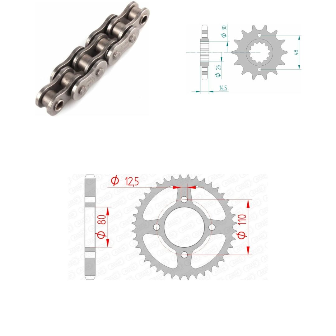 Drivpaket Standard AFAM 530XMR3 18/46