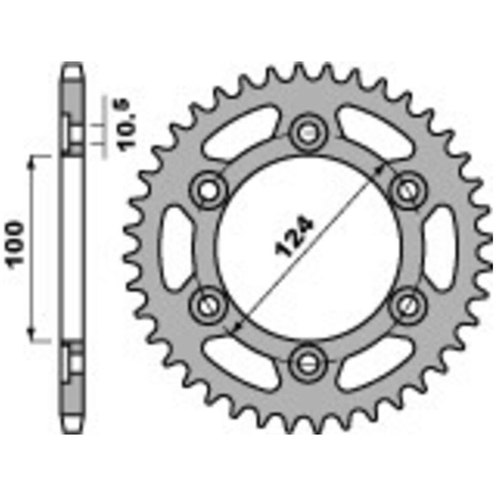 Drivpaket Standard JT CHAINS 520X1R3 15/48 – bild 3