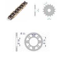 Drivpaket Standard/ultralätt Hårdanodiserad AFAM