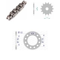 Drivpaket Standard/ultralätt Hårdanodiserad AFAM