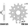 Drivpaket Superförstärkt/standard JT CHAINS 525Z3 17/39 – miniatyr 3