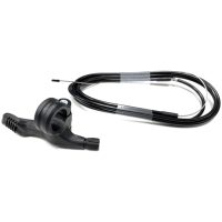 Dropper Sadelstolpe Spak Horisontell Push + Slang + Kabel V BIKE