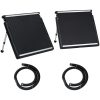 Dubbel solpanel för pool 150x75 cm vidaXL – miniatyr 1