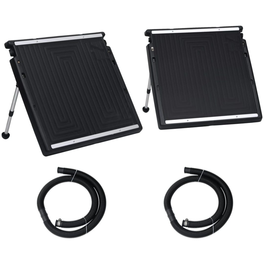 Dubbel solpanel för pool 150x75 cm vidaXL