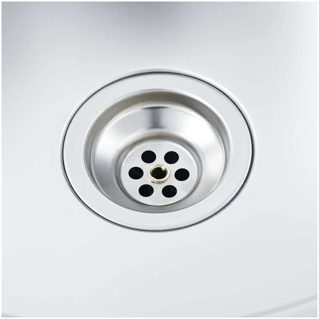 Dubbla diskhoar silver m rostfritt stål vidaXL 800 x 500 x 155 mm – bild 7