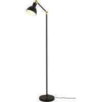 Dublin Golvlampa, Svart/matt Mässing ANETA HOME