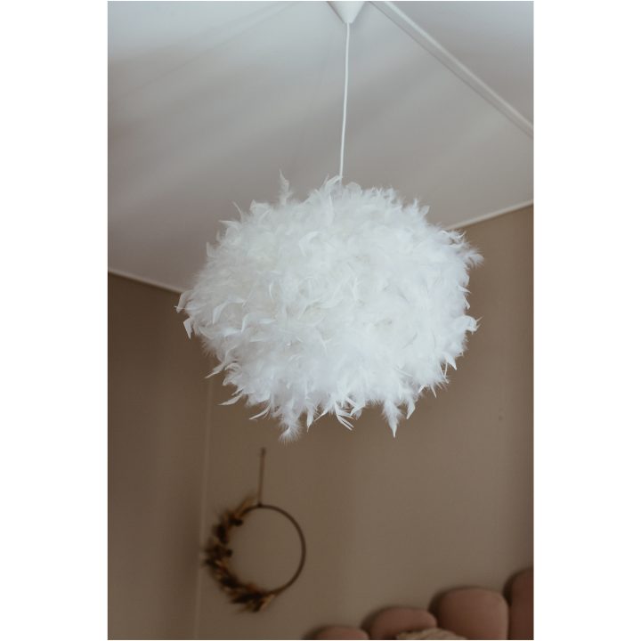 Dun Taklampa, 40cm, Vit ANETA HOME Vit – bild 2