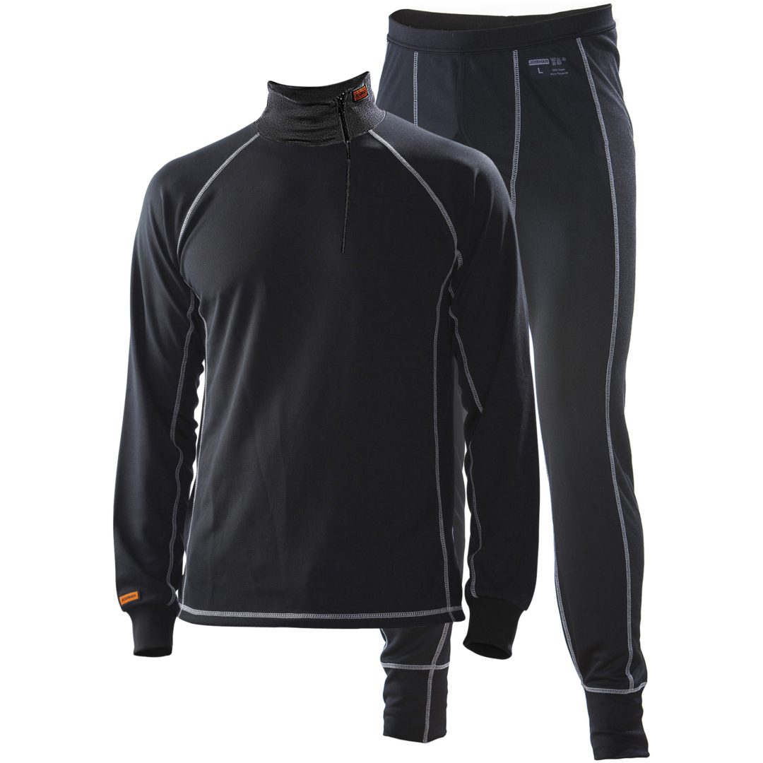 Duo-pack Underställ 6579 Technical Svart Jobman XXXL