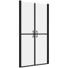 Duschdörr frostad ESG (73-76)x190 cm vidaXL 76 x 190 cm – miniatyr 2