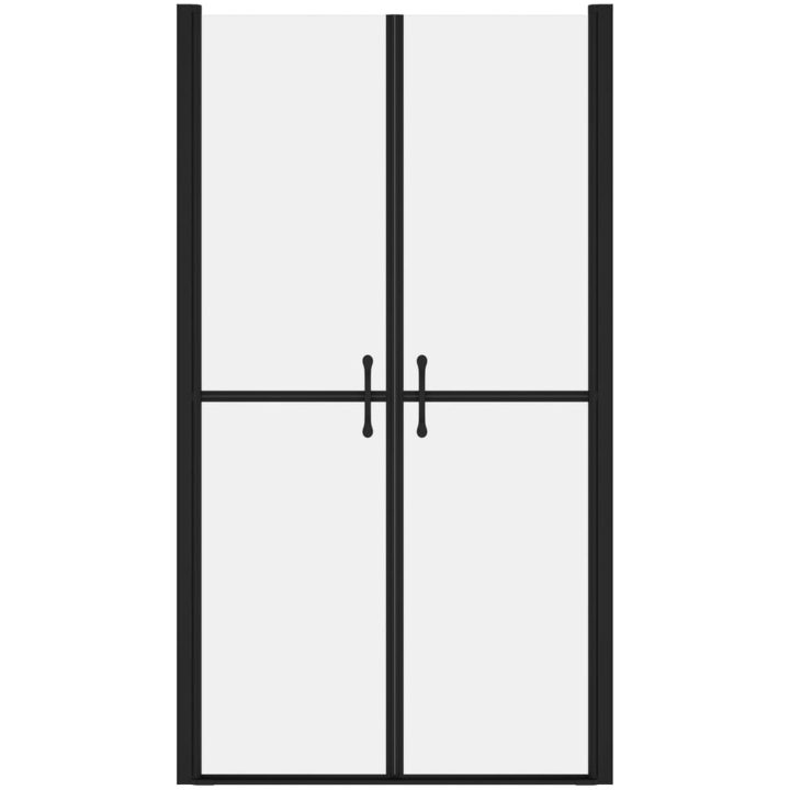 Duschdörr frostad ESG (73-76)x190 cm vidaXL 76 x 190 cm – bild 3