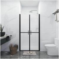 Duschdörr frostad ESG (73-76)x190 cm vidaXL