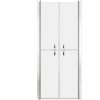 Duschdörr frostad ESG vidaXL 71 x 190 cm – miniatyr 3