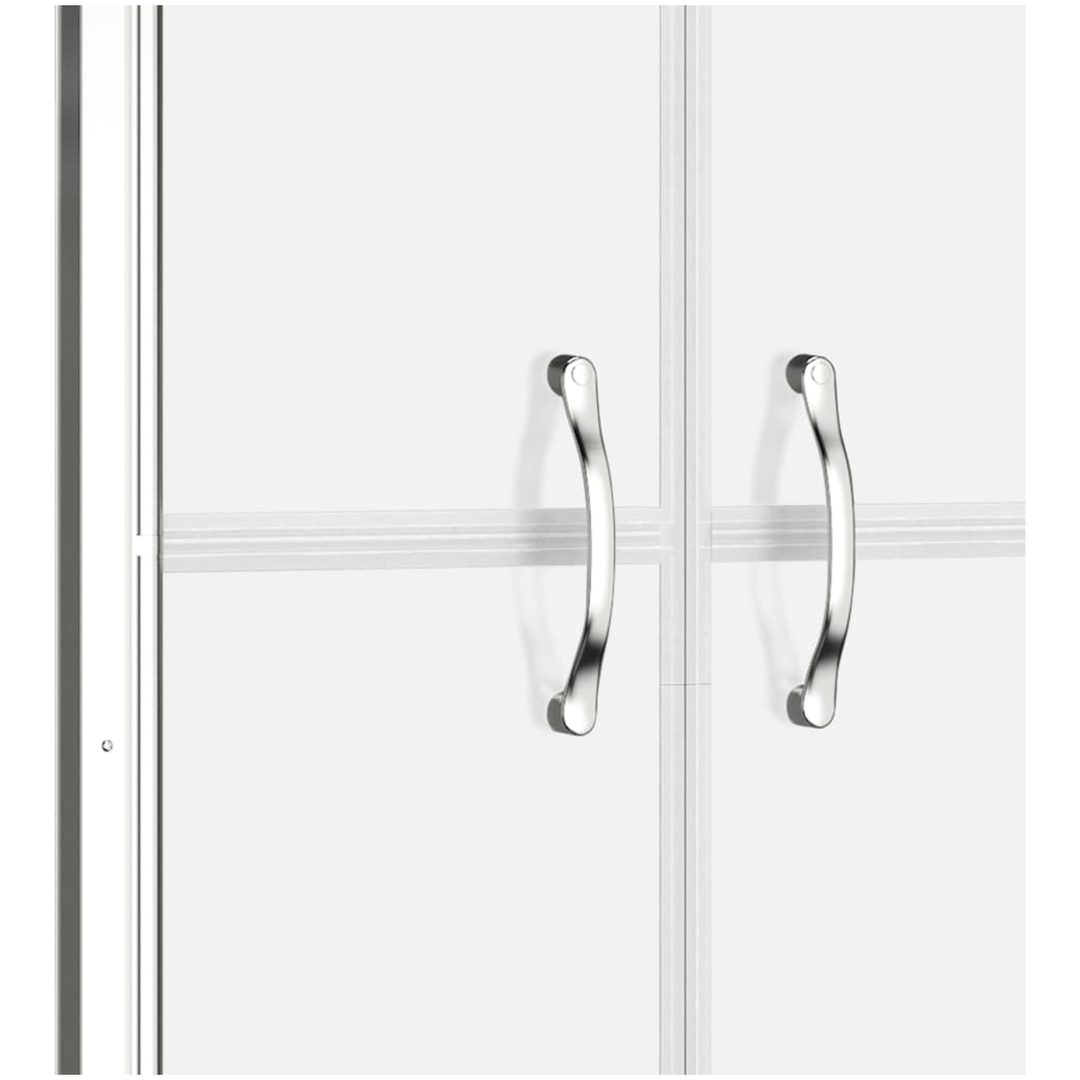 Duschdörr frostad ESG vidaXL 71 x 190 cm – bild 4