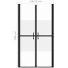 Duschdörr halvfrostad ESG (68-71)x190 cm vidaXL 71 x 190 cm – miniatyr 5