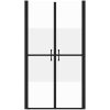 Duschdörr halvfrostad ESG (73-76)x190 cm vidaXL 76 x 190 cm – miniatyr 3