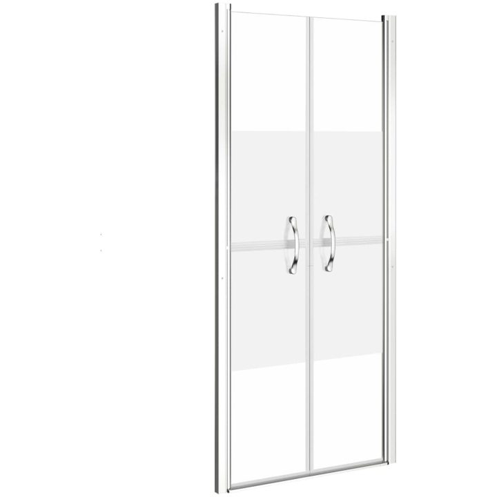 Duschdörr halvfrostad ESG vidaXL 71 x 190 cm – bild 2