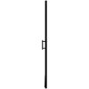 Duschdörr härdat glas frostat svart vidaXL 81 x 195 cm – miniatyr 4