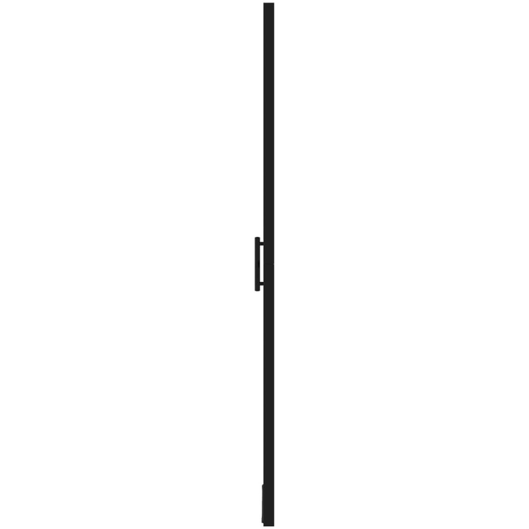 Duschdörr härdat glas svart vidaXL 81 x 195 cm – bild 4