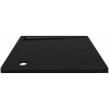 Duschkar fyrkantigt ABS svart vidaXL 80 x 80 cm – miniatyr 4