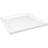 Duschkar fyrkantigt ABS vidaXL 90 x 90 cm – miniatyr 2