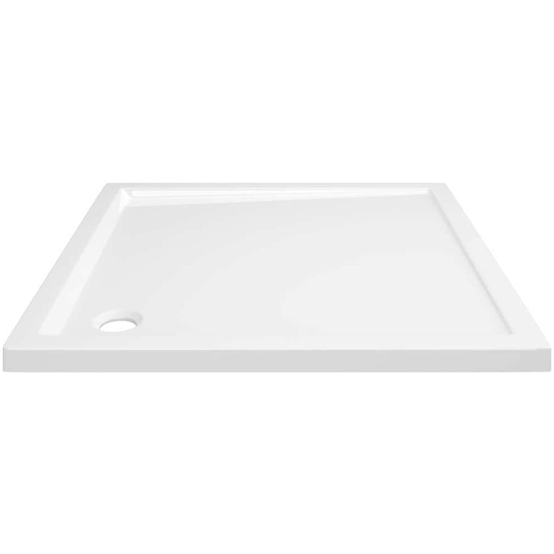 Duschkar fyrkantigt ABS vidaXL 90 x 90 cm – bild 5