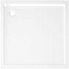 Duschkar fyrkantigt ABS vit vidaXL 80 x 80 cm – miniatyr 5