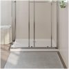 Duschkar rektangulärt ABS vidaXL 80 x 100 cm – miniatyr 3