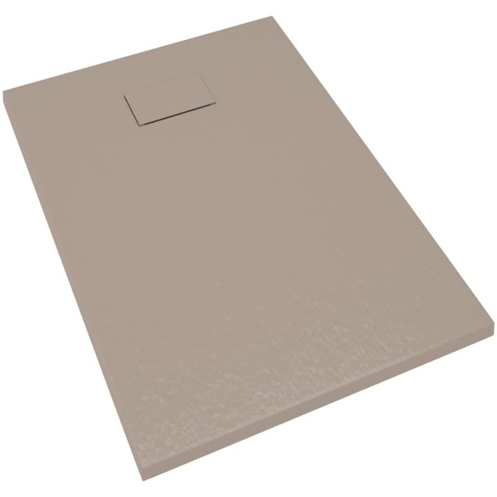 Duschkar SMC brun vidaXL 100 x 70 cm – bild 3