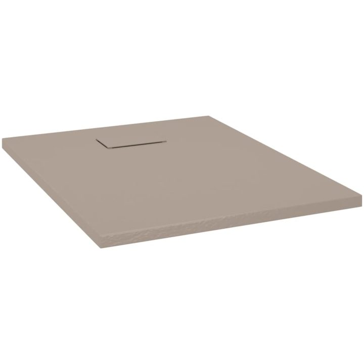 Duschkar SMC brun vidaXL 90 x 70 cm – bild 2