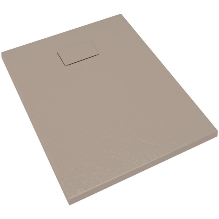 Duschkar SMC brun vidaXL 90 x 70 cm – bild 3