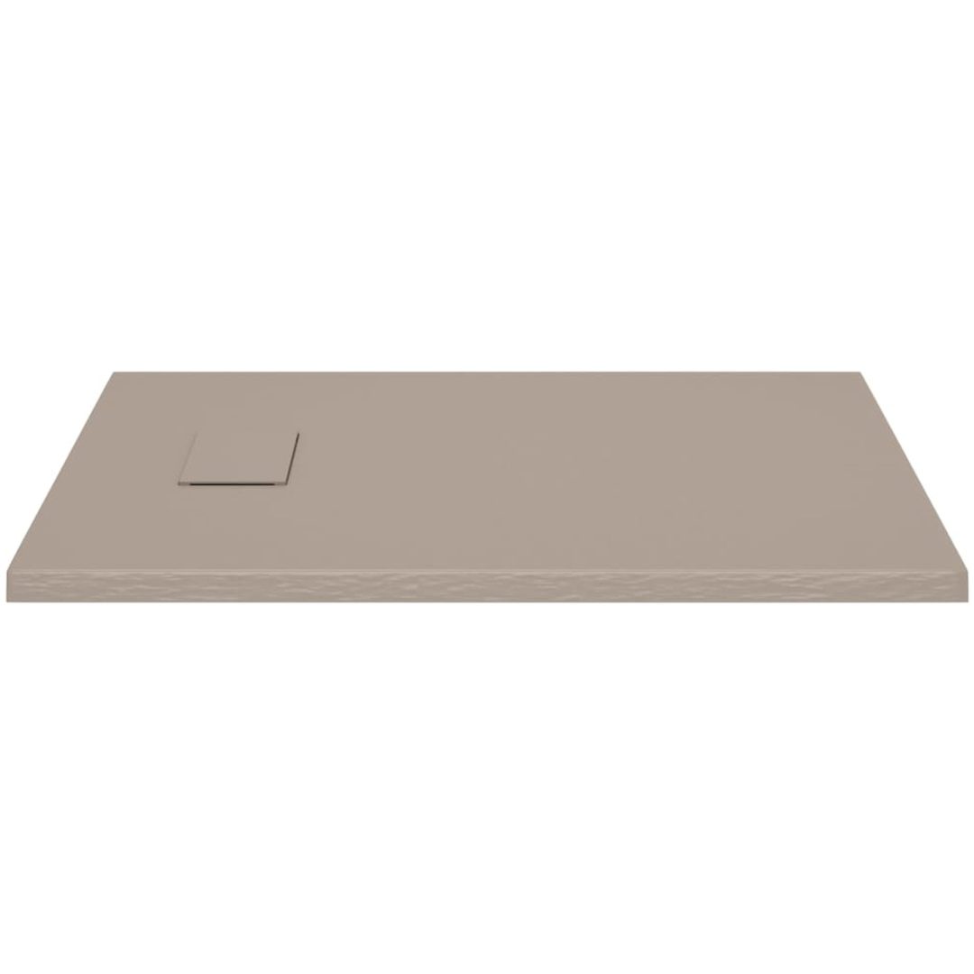 Duschkar SMC brun vidaXL 90 x 70 cm – bild 5