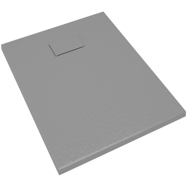 Duschkar SMC grå vidaXL 90 x 70 cm – bild 5