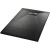 Duschkar SMC svart vidaXL 100 x 80 cm – miniatyr 2