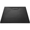 Duschkar SMC svart vidaXL 100 x 80 cm – miniatyr 3