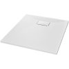 Duschkar SMC vit vidaXL 90 x 70 cm – miniatyr 2