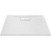 Duschkar SMC vit vidaXL 90 x 70 cm – miniatyr 3