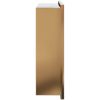 Duschnisch borstad guld 32x32x9 cm rostfritt stål vidaXL – miniatyr 5