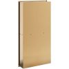 Duschnisch borstad guld 32x62x9 cm rostfritt stål vidaXL – miniatyr 6