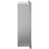 Duschnisch borstad silver 32x32x9 cm rostfritt stål vidaXL – miniatyr 5