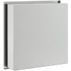 Duschnisch borstad silver 32x32x9 cm rostfritt stål vidaXL – miniatyr 6